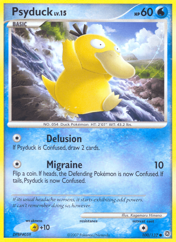 Psyduck (100/132) [Diamond & Pearl: Secret Wonders] Pokemon Single Pokémon  | Multizone: Comics And Games