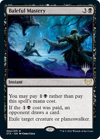 Baleful Mastery (Promo Pack) [Strixhaven: School of Mages Promos] MTG Single Magic: The Gathering  | Multizone: Comics And Games