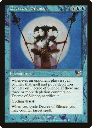 Decree of Silence [Scourge] MTG Single Magic: The Gathering  | Multizone: Comics And Games