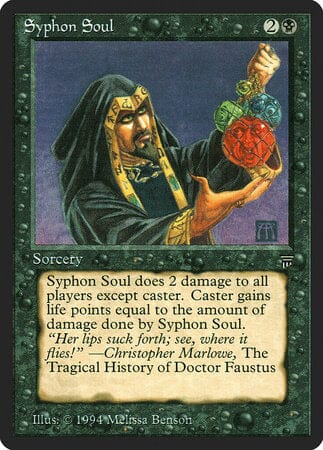 Syphon Soul [Legends] MTG Single Magic: The Gathering  | Multizone: Comics And Games