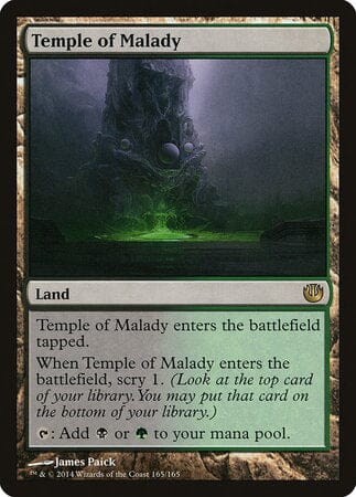 Temple of Malady [Journey into Nyx] MTG Single Magic: The Gathering  | Multizone: Comics And Games