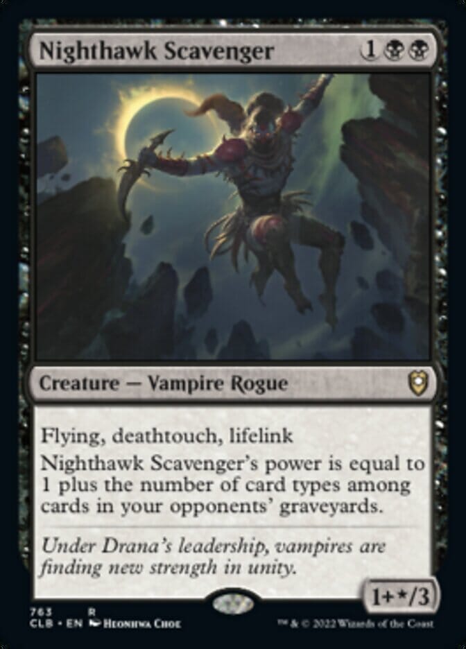 Nighthawk Scavenger [Commander Legends: Battle for Baldur's Gate] MTG Single Magic: The Gathering  | Multizone: Comics And Games