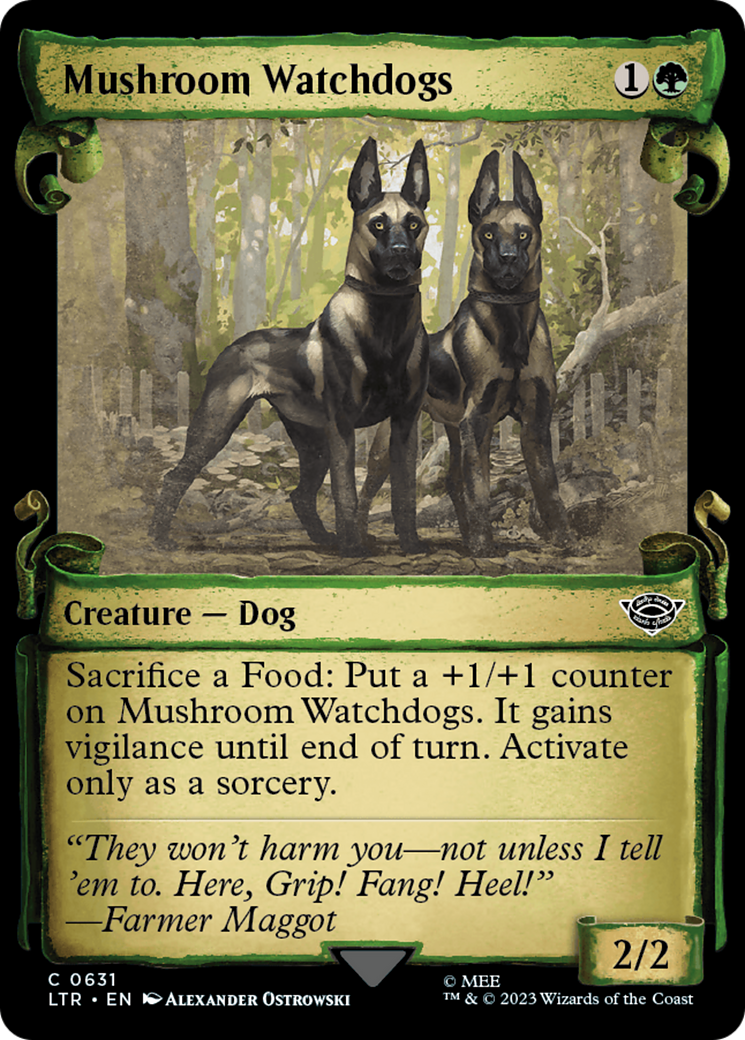 Mushroom Watchdogs [The Lord of the Rings: Tales of Middle-Earth Showcase Scrolls] | Multizone: Comics And Games