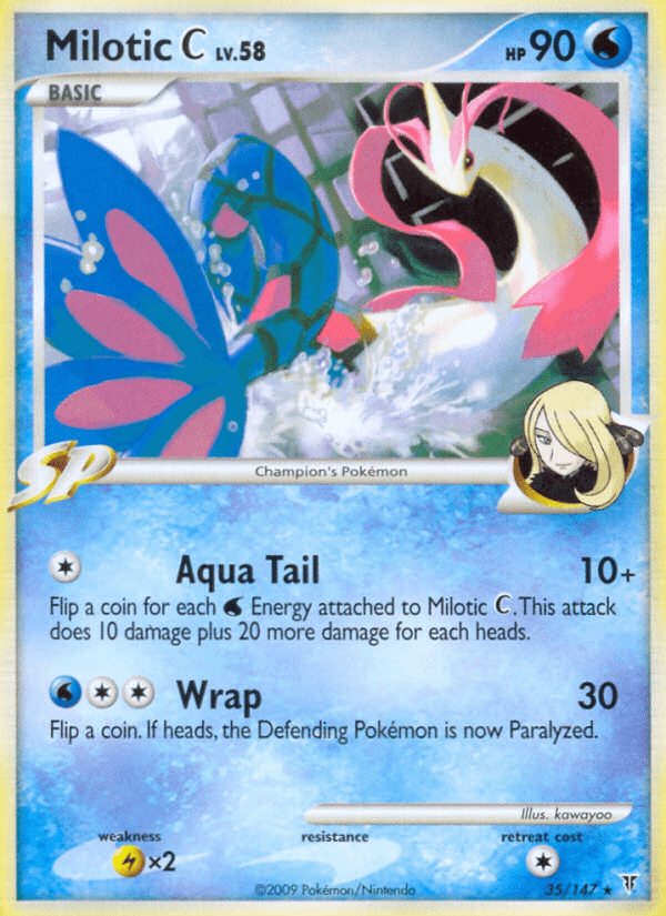 Milotic C (35/147) [Platinum: Supreme Victors] Pokemon Single Pokémon  | Multizone: Comics And Games