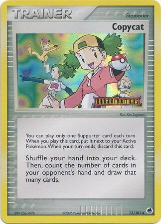 Copycat (73/101) (Stamped) [EX: Dragon Frontiers] Pokemon Single Pokémon  | Multizone: Comics And Games