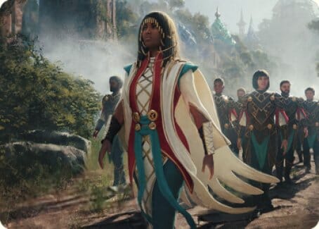 Queen Kayla bin-Kroog Art Card [The Brothers' War Art Series] MTG Single Magic: The Gathering  | Multizone: Comics And Games