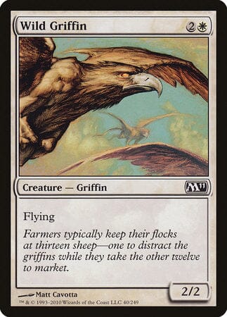 Wild Griffin [Magic 2011] MTG Single Magic: The Gathering  | Multizone: Comics And Games