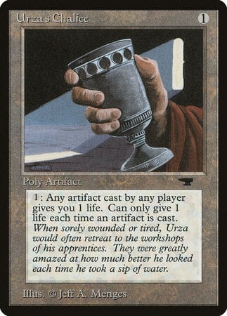 Urza's Chalice [Antiquities] MTG Single Magic: The Gathering  | Multizone: Comics And Games