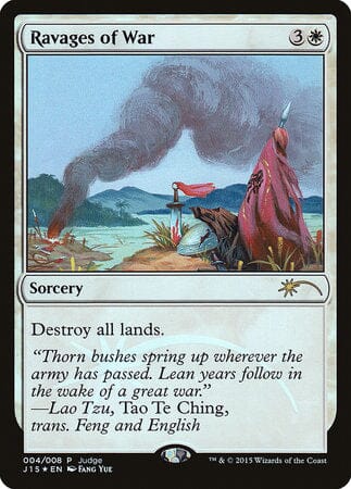 Ravages of War [Judge Gift Cards 2015] MTG Single Magic: The Gathering  | Multizone: Comics And Games