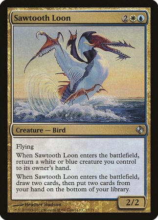 Sawtooth Loon [Duel Decks: Venser vs. Koth] MTG Single Magic: The Gathering  | Multizone: Comics And Games