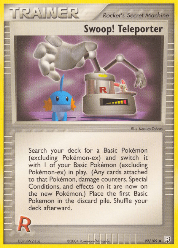 Swoop! Teleporter (92/109) [EX: Team Rocket Returns] Pokemon Single Pokémon  | Multizone: Comics And Games