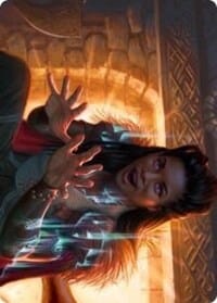 Birgi, God of Storytelling Art Card [Kaldheim: Art Series] MTG Single Magic: The Gathering  | Multizone: Comics And Games