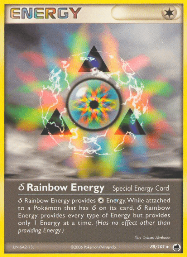 Rainbow Energy (88/101) (Delta Species) [EX: Dragon Frontiers] Pokemon Single Pokémon  | Multizone: Comics And Games