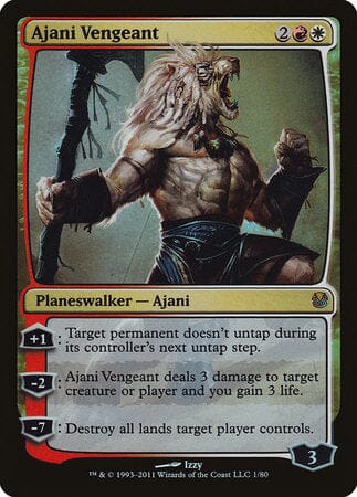 Ajani Vengeant [Duel Decks: Ajani vs. Nicol Bolas] MTG Single Magic: The Gathering  | Multizone: Comics And Games
