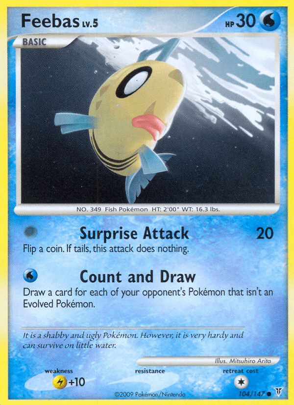 Feebas (104/147) [Platinum: Supreme Victors] Pokemon Single Pokémon  | Multizone: Comics And Games