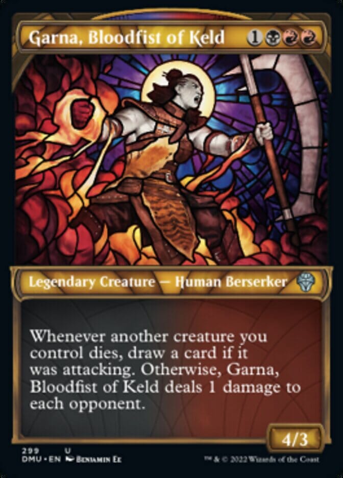 Garna, Bloodfist of Keld (Showcase) [Dominaria United] MTG Single Magic: The Gathering  | Multizone: Comics And Games