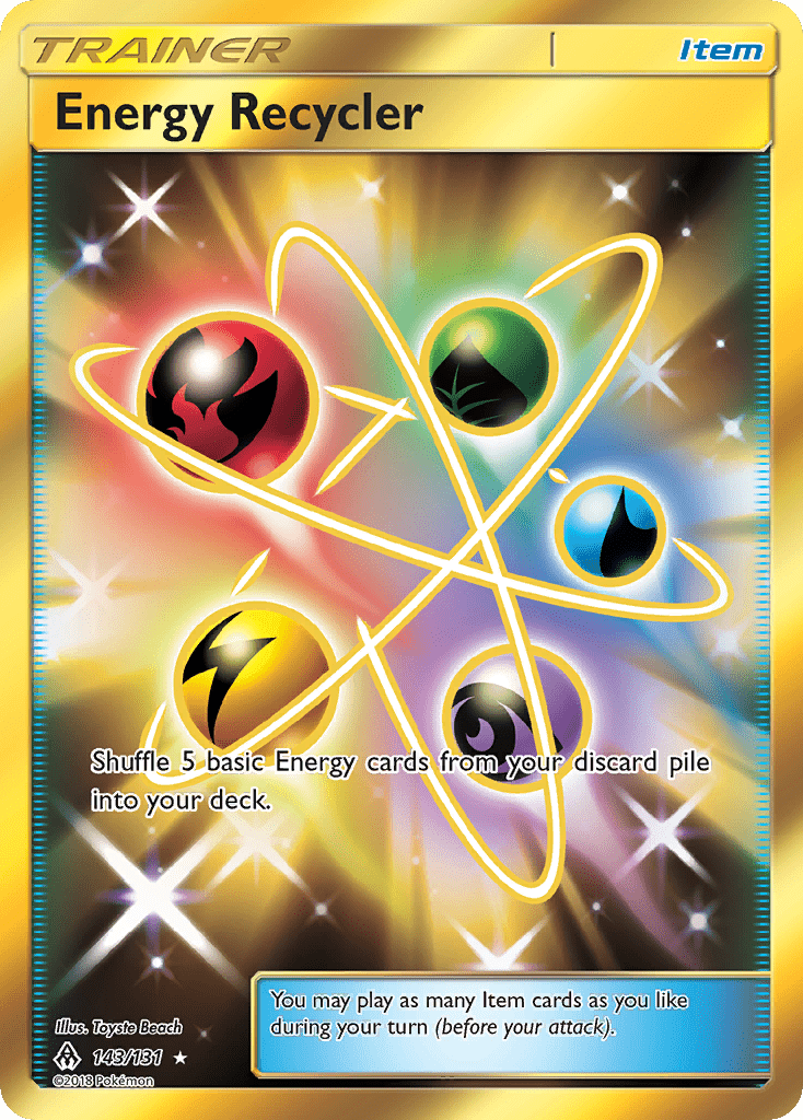 Energy Recycler (143/131) [Sun & Moon: Forbidden Light] Pokemon Single Pokémon  | Multizone: Comics And Games