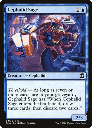 Cephalid Sage [Eternal Masters] MTG Single Magic: The Gathering  | Multizone: Comics And Games