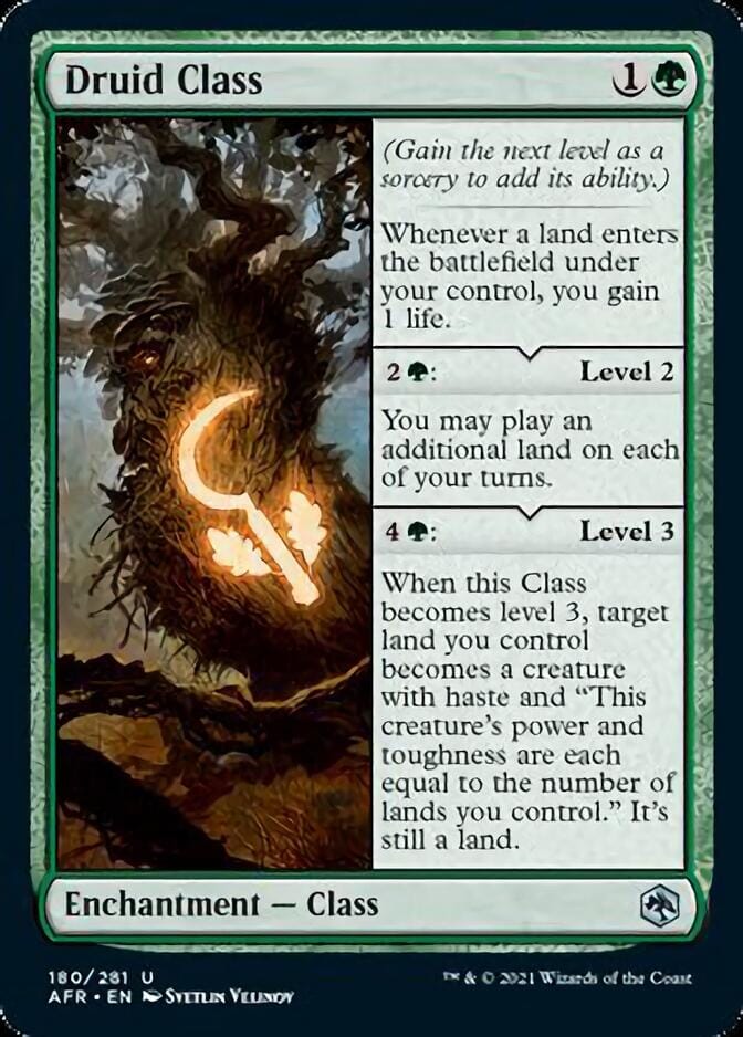 Druid Class [Dungeons & Dragons: Adventures in the Forgotten Realms] MTG Single Magic: The Gathering  | Multizone: Comics And Games