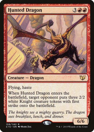 Hunted Dragon [Commander 2015] MTG Single Magic: The Gathering  | Multizone: Comics And Games