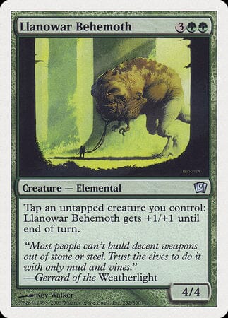 Llanowar Behemoth [Ninth Edition] MTG Single Magic: The Gathering  | Multizone: Comics And Games