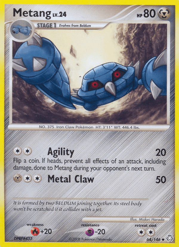 Metang (64/146) [Diamond & Pearl: Legends Awakened] Pokemon Single Pokémon  | Multizone: Comics And Games