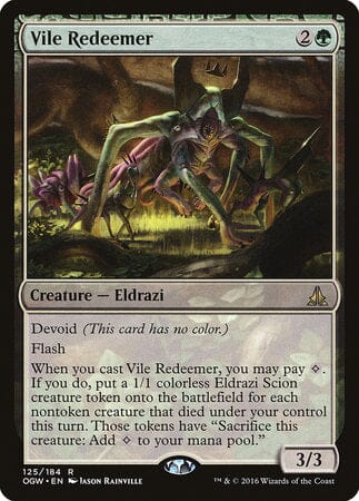 Vile Redeemer [Oath of the Gatewatch] MTG Single Magic: The Gathering  | Multizone: Comics And Games