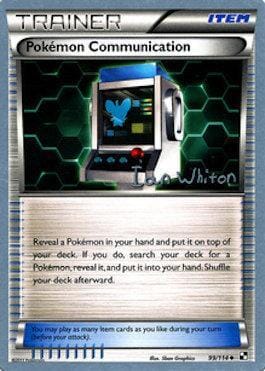 Pokemon Communication (99/114) (American Gothic - Ian Whiton) [World Championships 2013] Pokemon Single Pokémon  | Multizone: Comics And Games