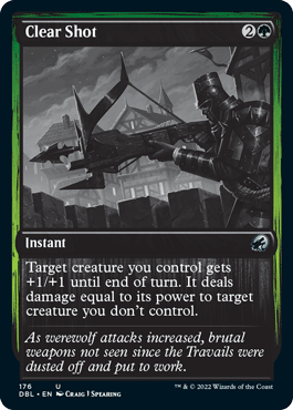 Clear Shot [Innistrad: Double Feature] MTG Single Magic: The Gathering  | Multizone: Comics And Games