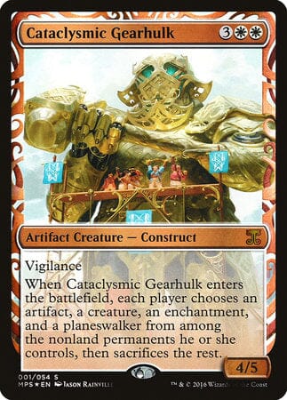 Cataclysmic Gearhulk [Kaladesh Inventions] MTG Single Magic: The Gathering  | Multizone: Comics And Games