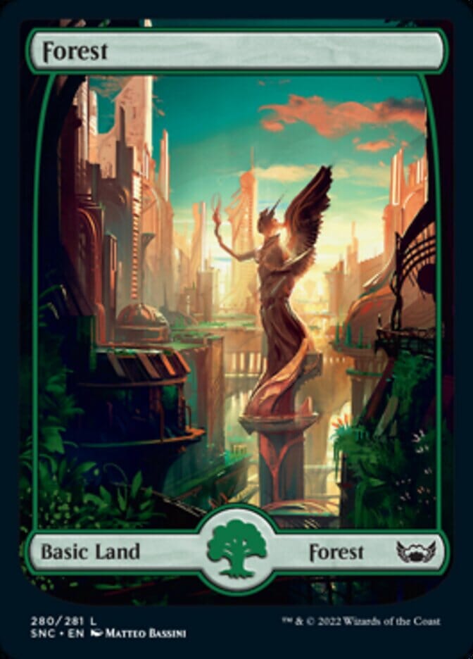 Forest (280) [Streets of New Capenna] MTG Single Magic: The Gathering  | Multizone: Comics And Games