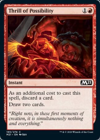 Thrill of Possibility [Core Set 2021] MTG Single Magic: The Gathering  | Multizone: Comics And Games
