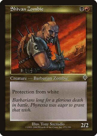 Shivan Zombie [Invasion] MTG Single Magic: The Gathering  | Multizone: Comics And Games