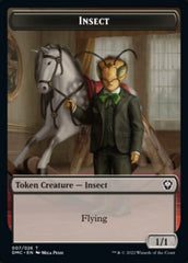 Soldier // Insect Double-sided Token [Dominaria United Tokens] MTG Single Magic: The Gathering  | Multizone: Comics And Games