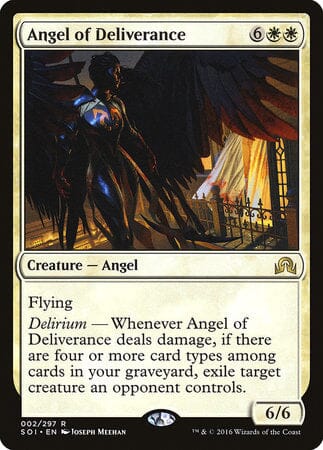 Angel of Deliverance [Shadows over Innistrad] MTG Single Magic: The Gathering  | Multizone: Comics And Games