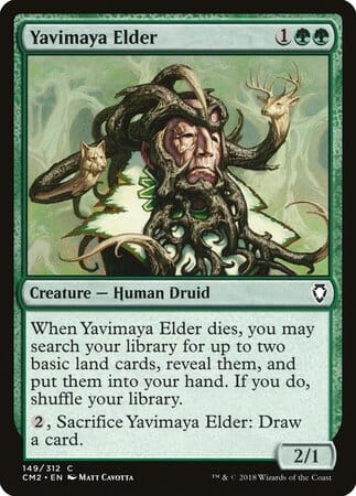 Yavimaya Elder [Commander Anthology Volume II] MTG Single Magic: The Gathering  | Multizone: Comics And Games