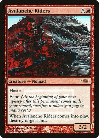 Avalanche Riders [Friday Night Magic 2004] MTG Single Magic: The Gathering  | Multizone: Comics And Games