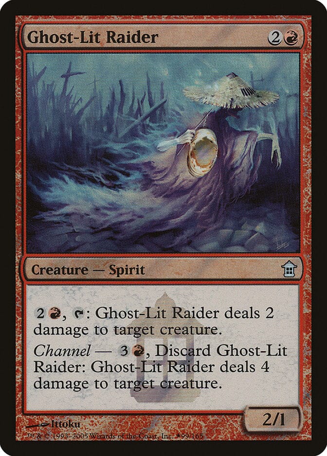 Ghost-Lit Raider [Release Events] MTG Single Magic: The Gathering  | Multizone: Comics And Games