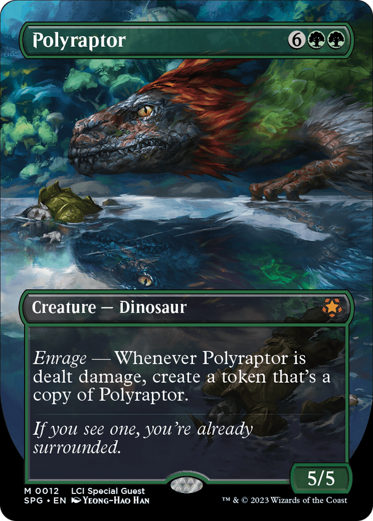 Polyraptor (Borderless) [The Lost Caverns of Ixalan Special Guests] | Multizone: Comics And Games