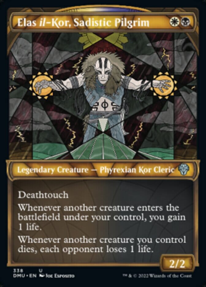 Elas il-Kor, Sadistic Pilgrim (Showcase Textured) [Dominaria United] MTG Single Magic: The Gathering  | Multizone: Comics And Games