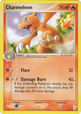 Charmeleon (3/12) [EX: Trainer Kit 2 - Minun] Pokemon Single Pokémon  | Multizone: Comics And Games