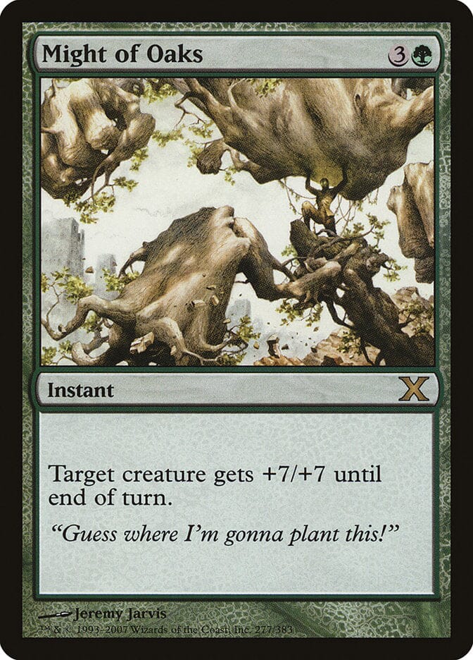 Might of Oaks [Tenth Edition] MTG Single Magic: The Gathering  | Multizone: Comics And Games