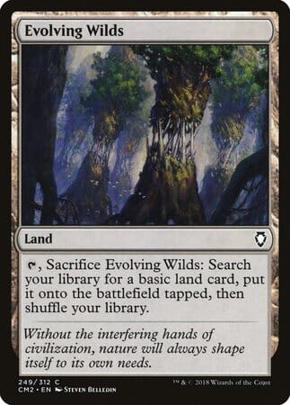 Evolving Wilds [Commander Anthology Volume II] MTG Single Magic: The Gathering  | Multizone: Comics And Games