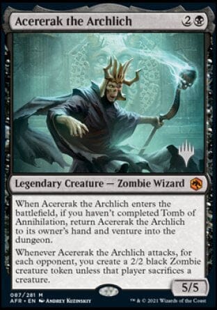 Acererak the Archlich (Promo Pack) [Dungeons & Dragons: Adventures in the Forgotten Realms Promos] | Multizone: Comics And Games