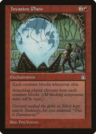 Invasion Plans [Stronghold] MTG Single Magic: The Gathering  | Multizone: Comics And Games