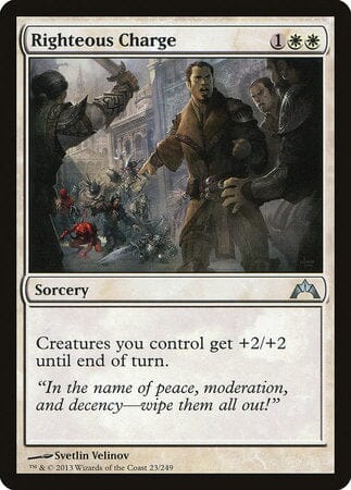 Righteous Charge [Gatecrash] MTG Single Magic: The Gathering  | Multizone: Comics And Games