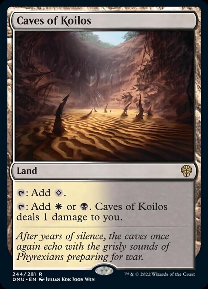 Caves of Koilos [Dominaria United] MTG Single Magic: The Gathering  | Multizone: Comics And Games