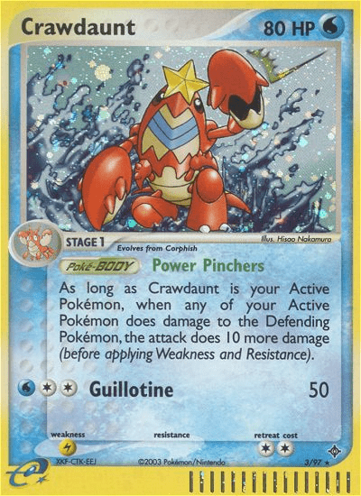 Crawdaunt (3/97) [EX: Dragon] Pokemon Single Pokémon  | Multizone: Comics And Games