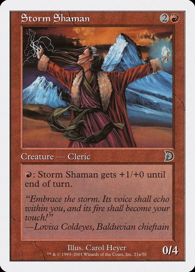 Storm Shaman (Female) [Deckmasters] MTG Single Magic: The Gathering  | Multizone: Comics And Games
