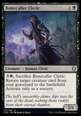 Bonecaller Cleric [Commander Legends: Battle for Baldur's Gate] MTG Single Magic: The Gathering  | Multizone: Comics And Games